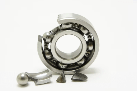 SKF bearing showing a cause of bearing failure